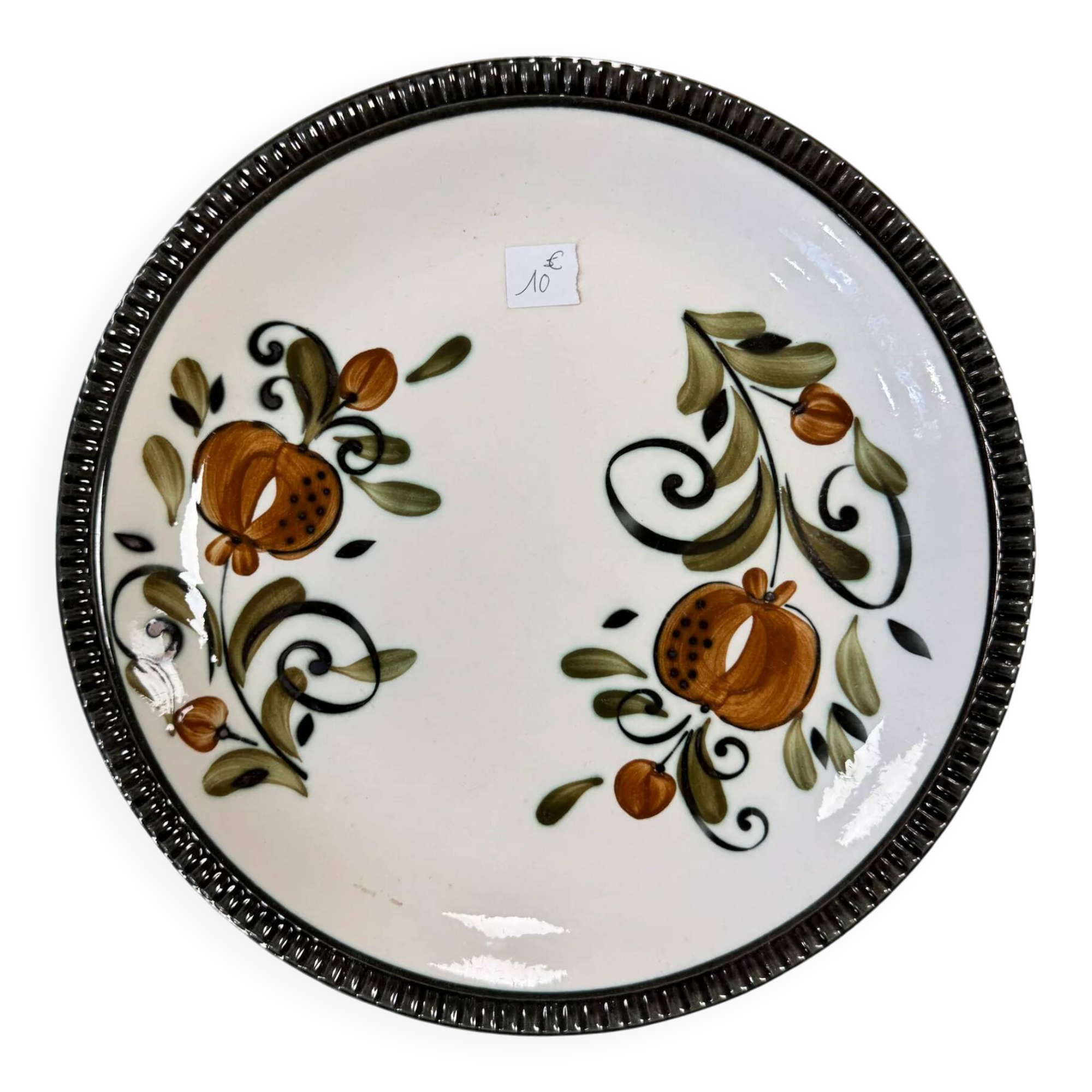 Boch La Louvière presentation plate