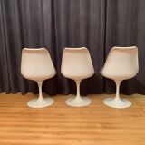 Set of three Tulip chairs, Rudi Bonzanini, Italy, 1970s
