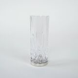 Set of crystal glasses, Italian design, 1960s, production: Italy