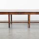 Grande table à manger ancienne en chêne anglais du début du XIXe siècle