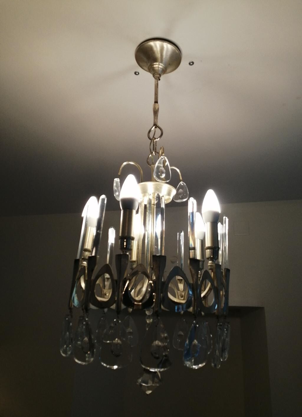 Chandelier of the Sciolari House in Milan