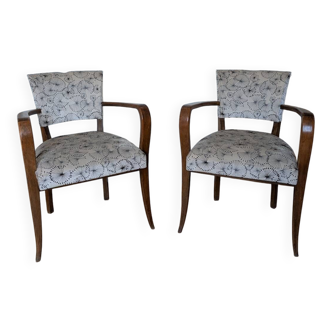 Set of two moustache bridge chairs