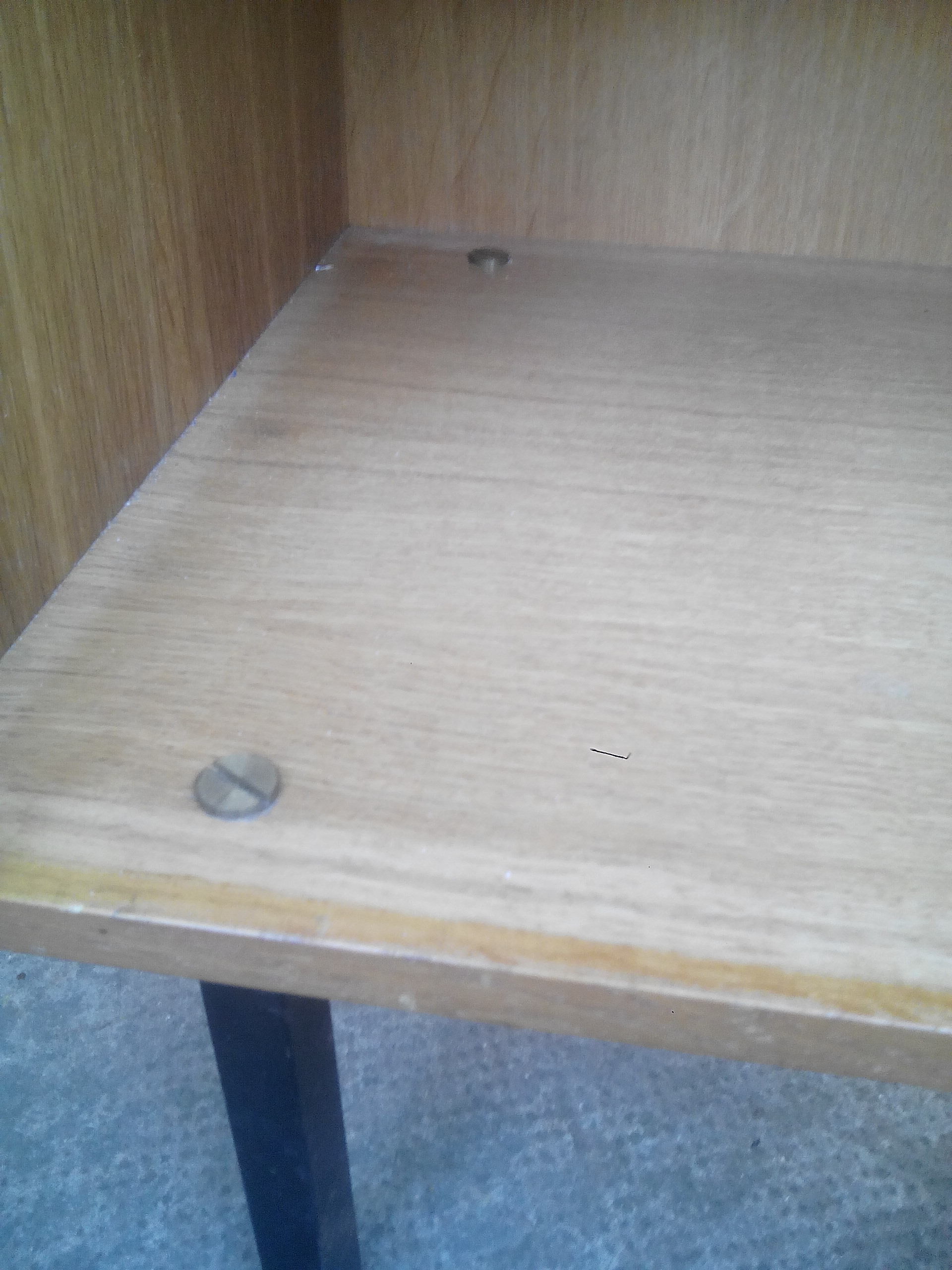 Meuble de rangement années 60 en bois