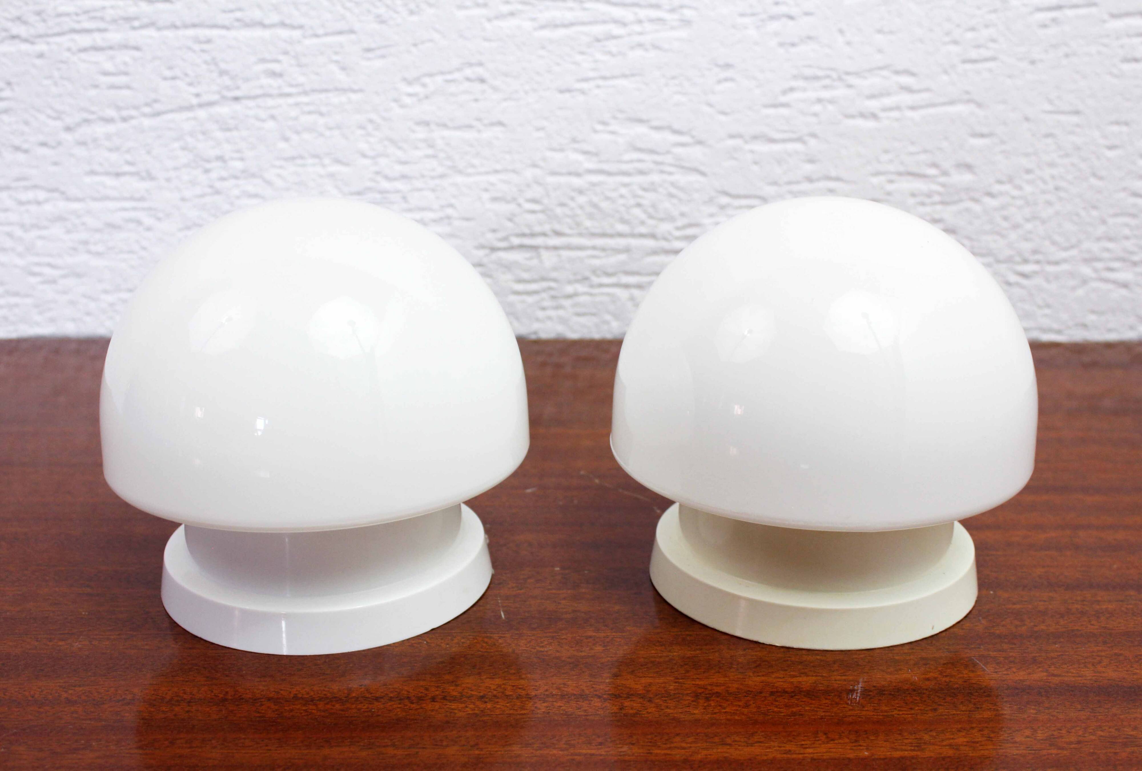 Paire d'appliques, plafonniers vintage