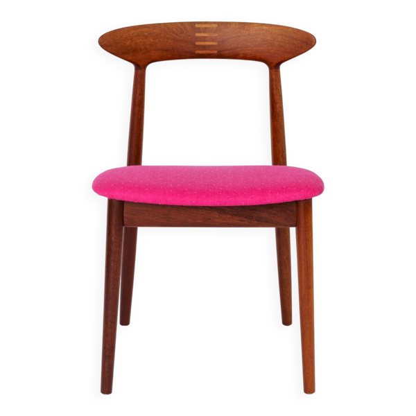 Chaise en teck Kurt Østervig des années 1950 – Design danois, restaurée et réparée