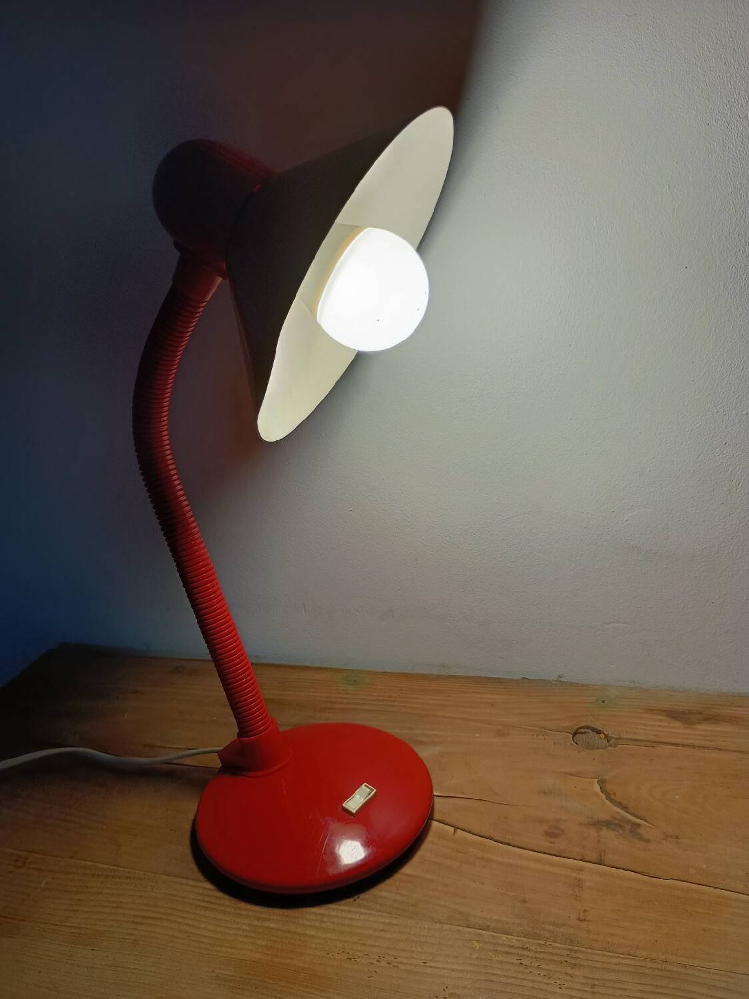 Vintage Aluminor lamp