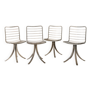 lot de 4 chaises vintage