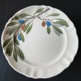 Dessert plates Sarreguemines Renaud and Clermont