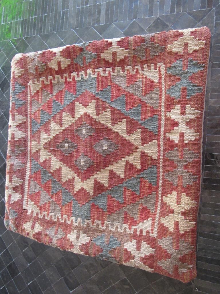 Set of three Kilim cushion covers