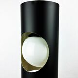 Vintage black metal suspension 1960