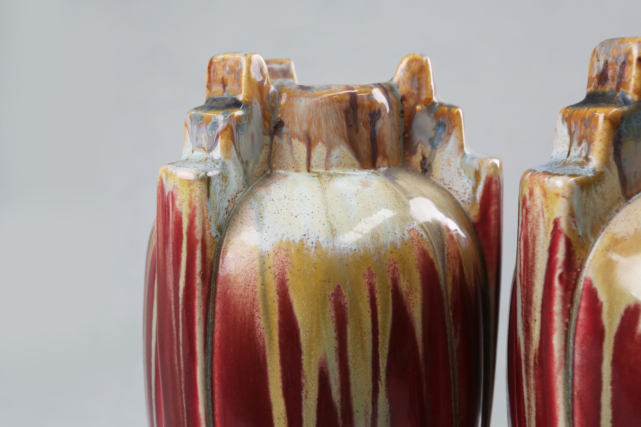 Set of Art Deco ceramic vases 1930