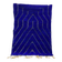 Tapis en laine pure fait main sur mesure traditionnelle bleu 1,5/2,5 m