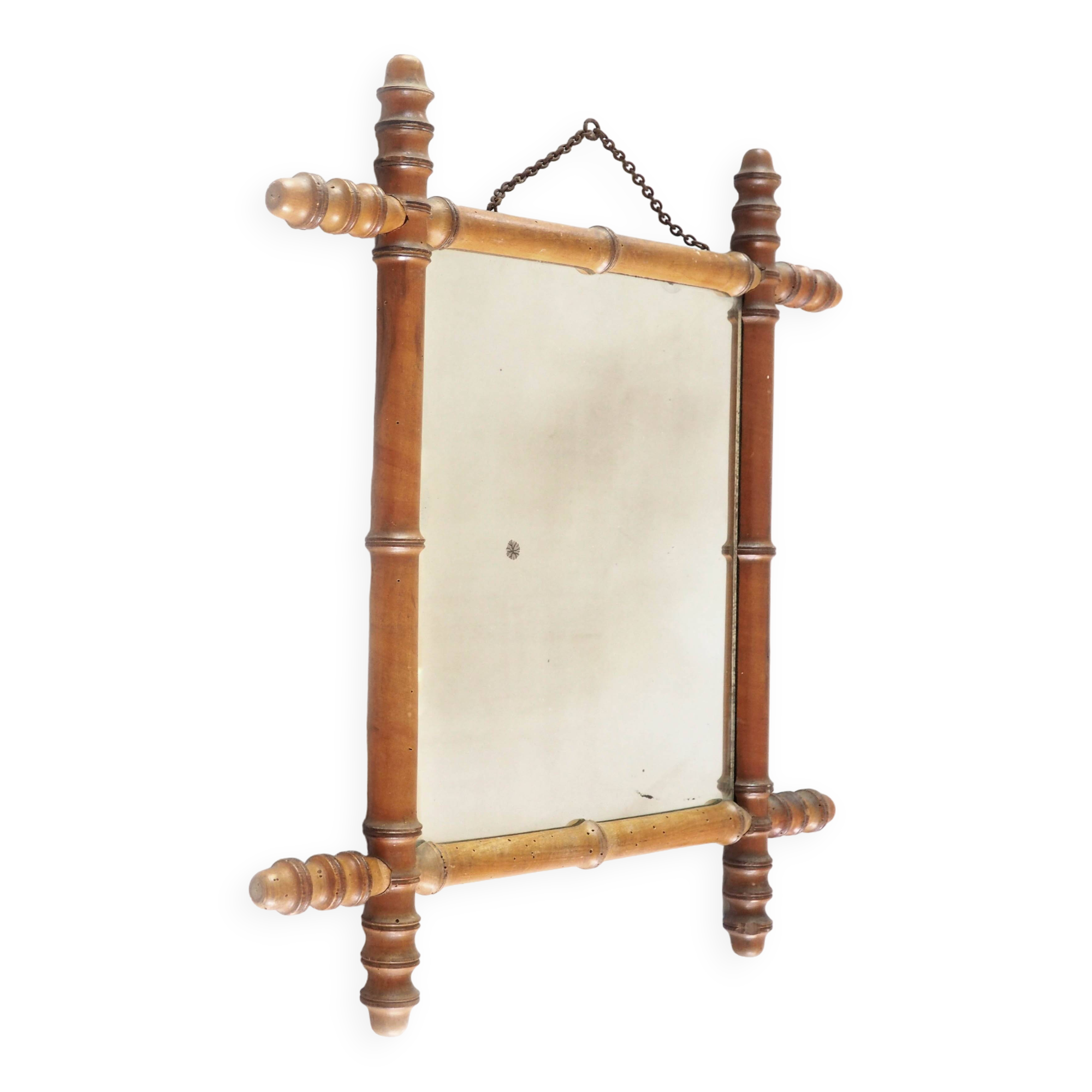"Bamboo" mirror 1900