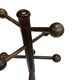 Vintage Wooden Sputnik Design Freestanding Coat Rack, 1970s, Brown