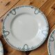 Set of 7 dessert plates n°418 Ceranord
