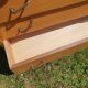 Compass feet chest of drawers