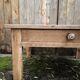 Wooden coffee table