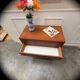 Scandinavian chest of drawers with compass feet