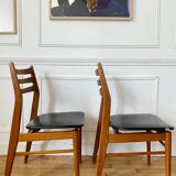Pair of vintage Scandinavian style chairs