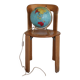 Globe terrestre lumineux TARIDE verre 1966