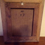 Oil on canvas portrait