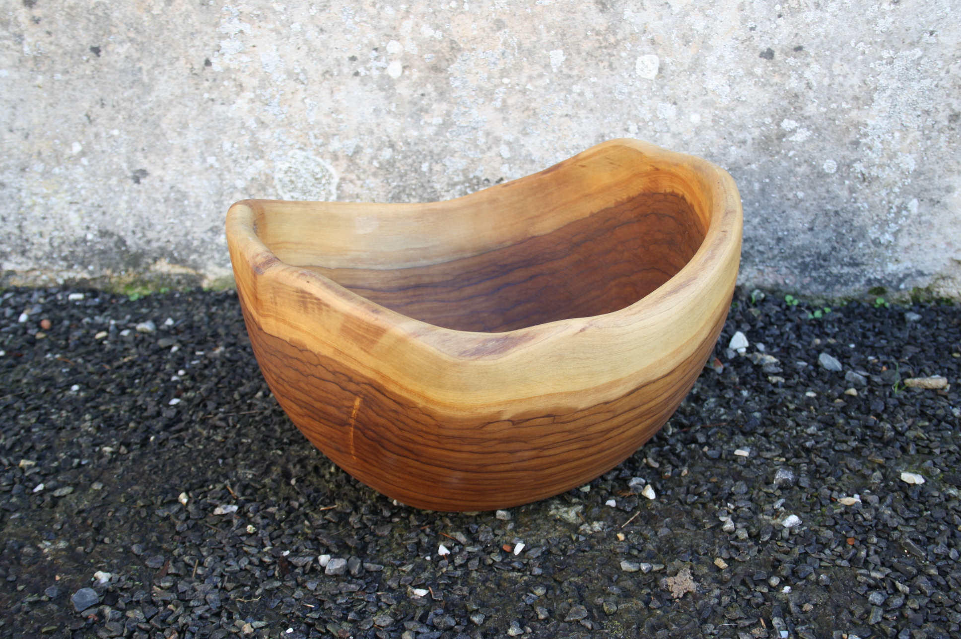 Saladier en bois d'olivier