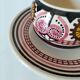 Cup and saucer Paul Fouillen – Quimper – 1950s
