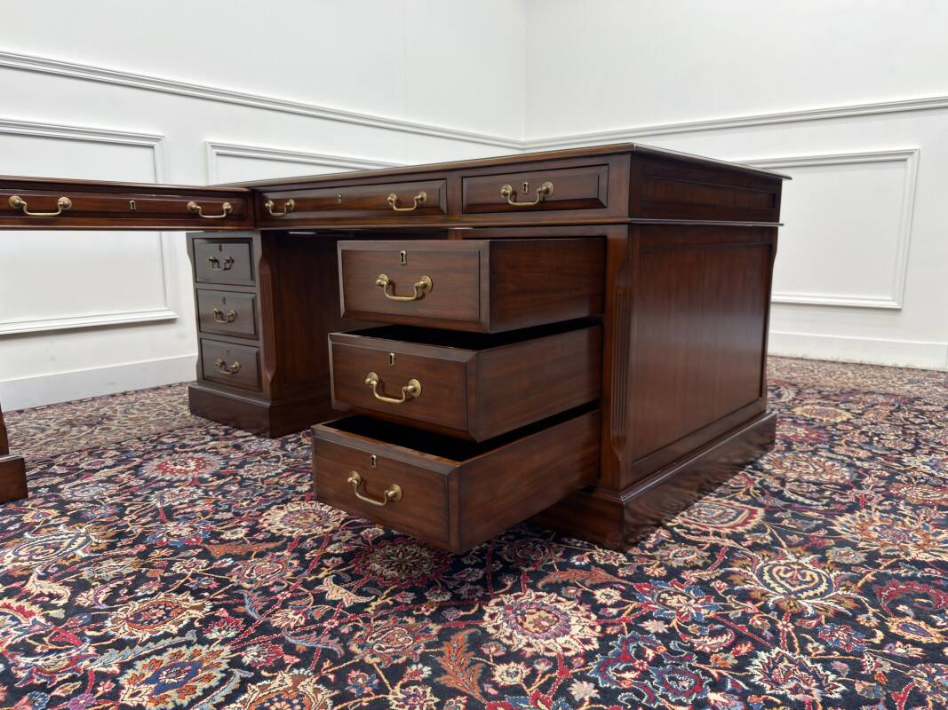 Bureau d'angle Globe Wernicke d'origine