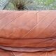 VIntage oxred leather lounge Chair Rolf Benz