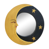 Miroir rond forme lune