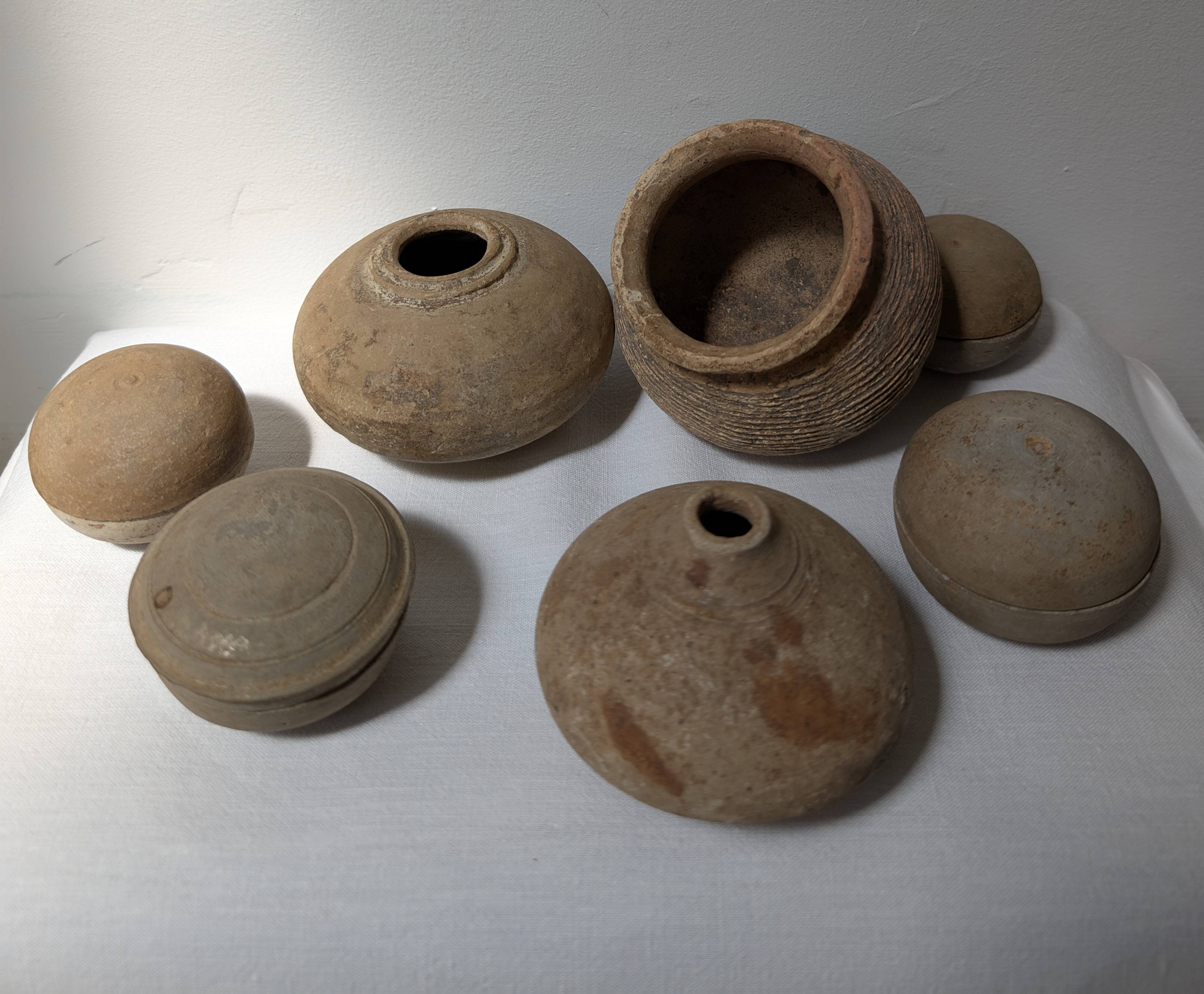 Ancient pottery Thailand