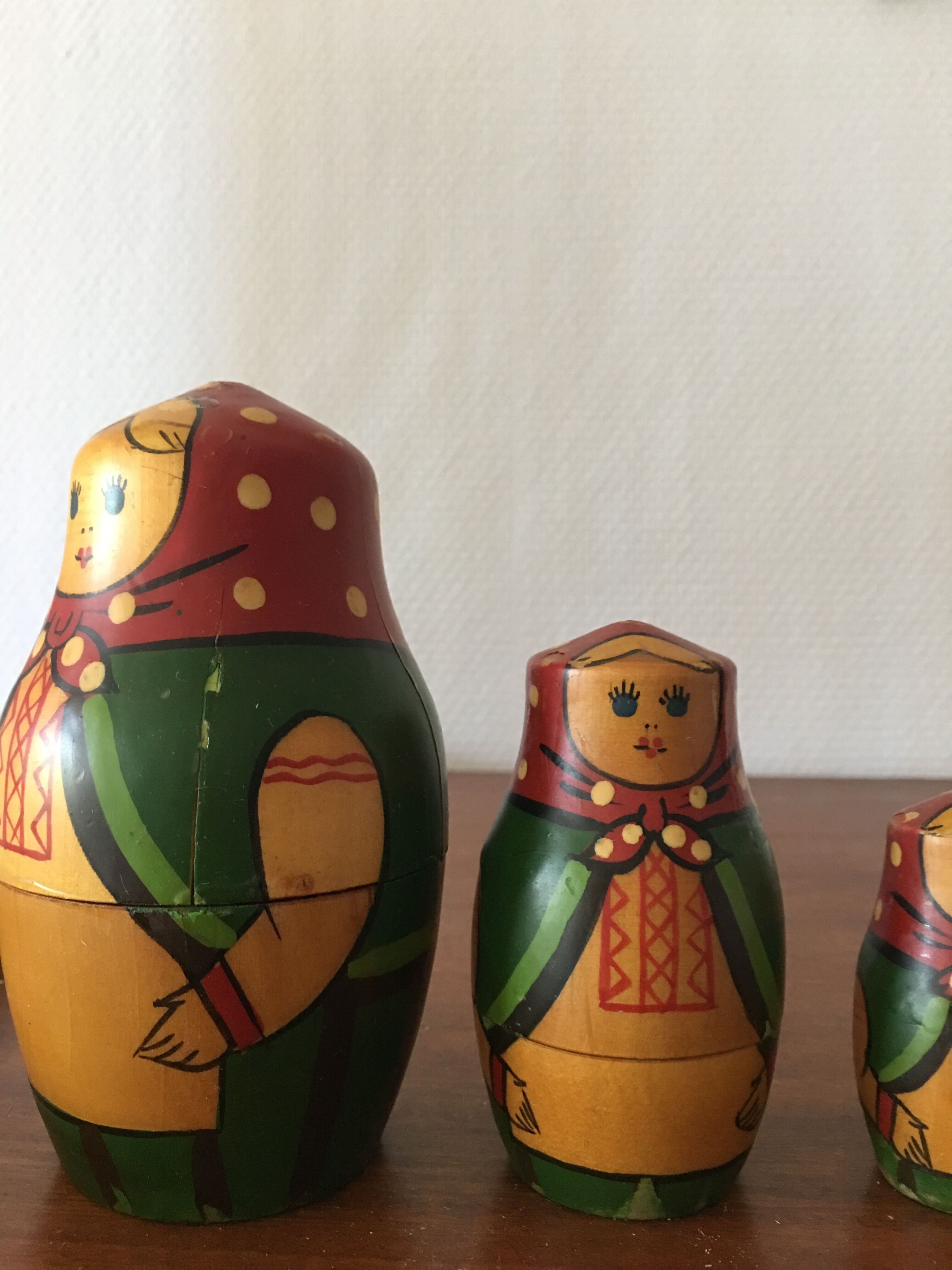 Vintage Russian Matryoshka Dolls