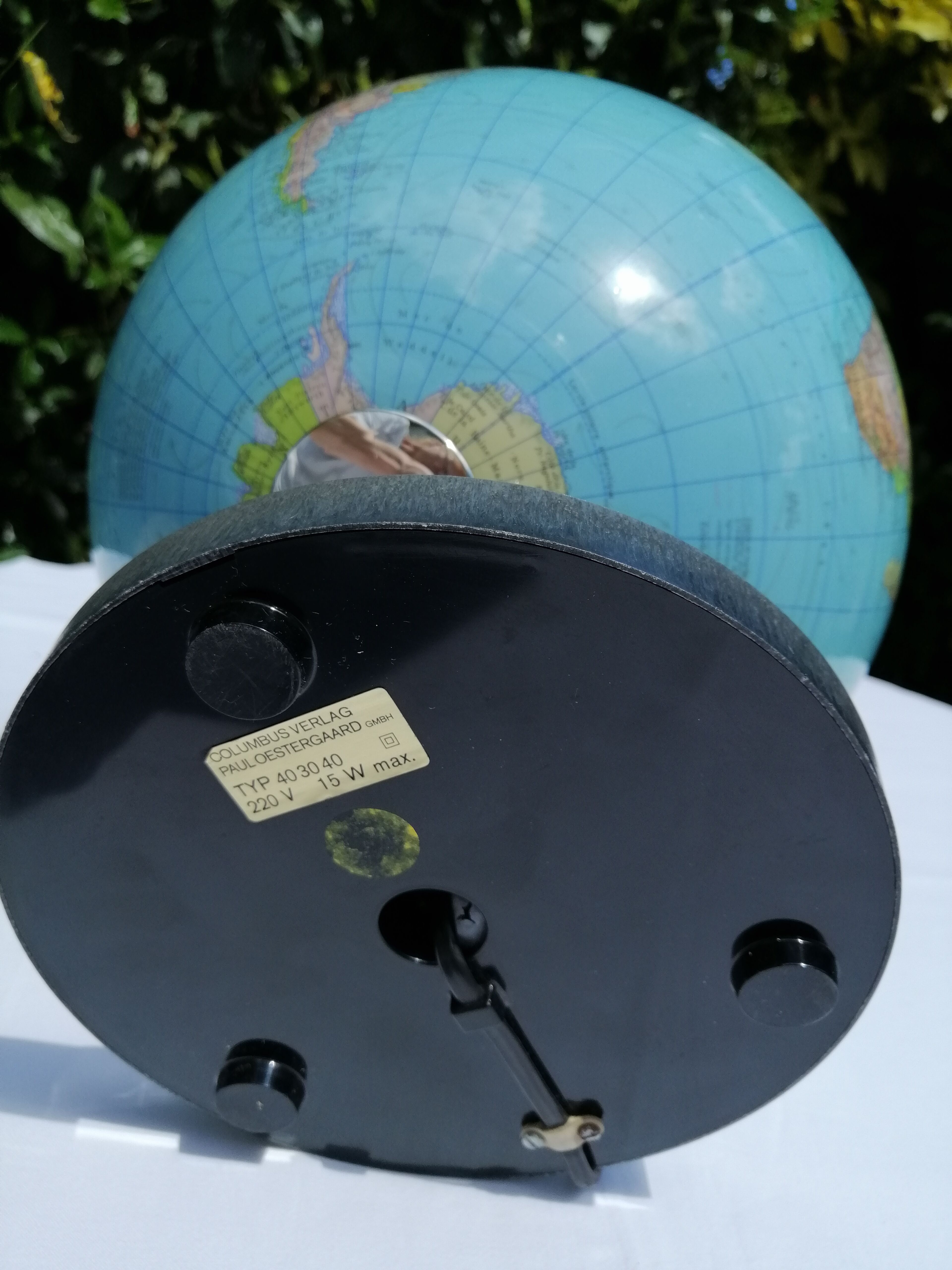 Light Globe Columbus Verlag - Paul Oestergaard 1980