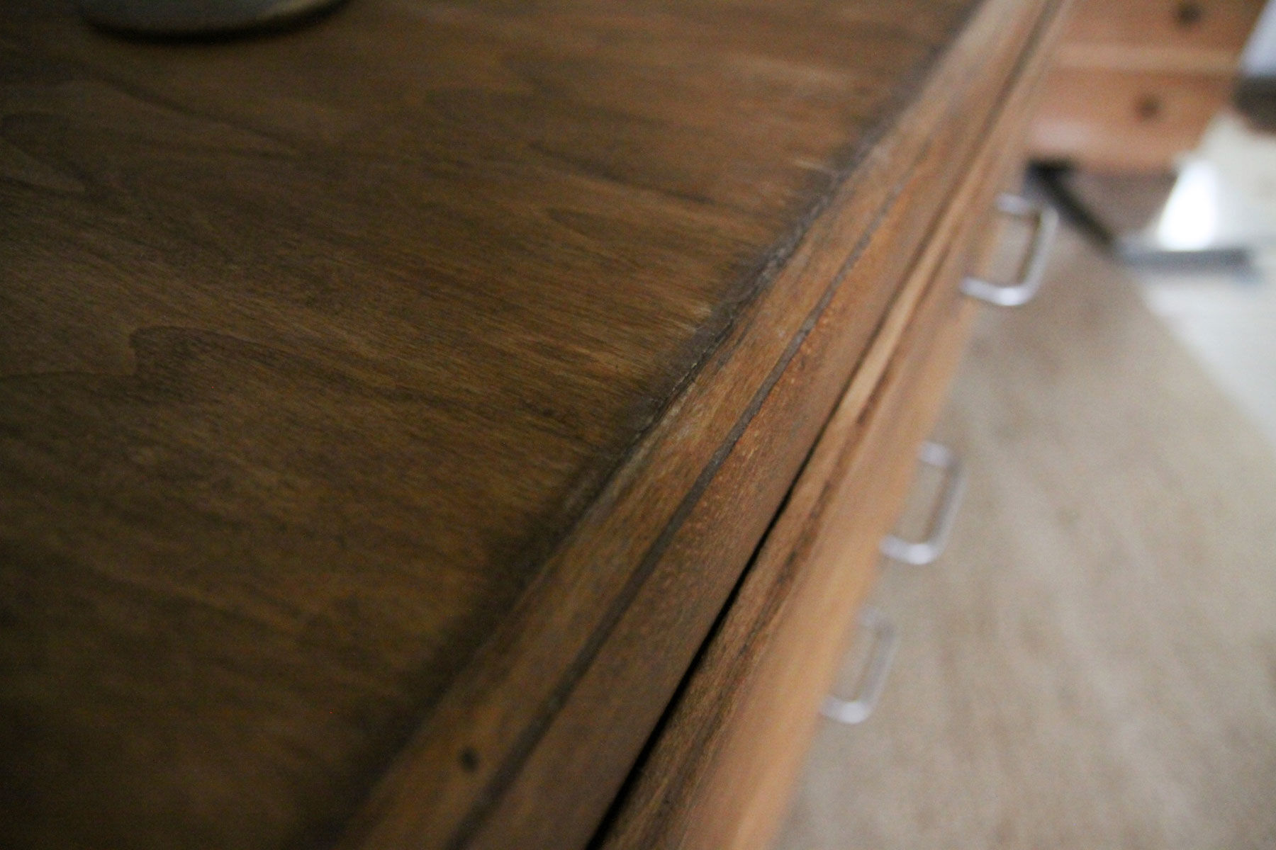 Commode art déco en bois