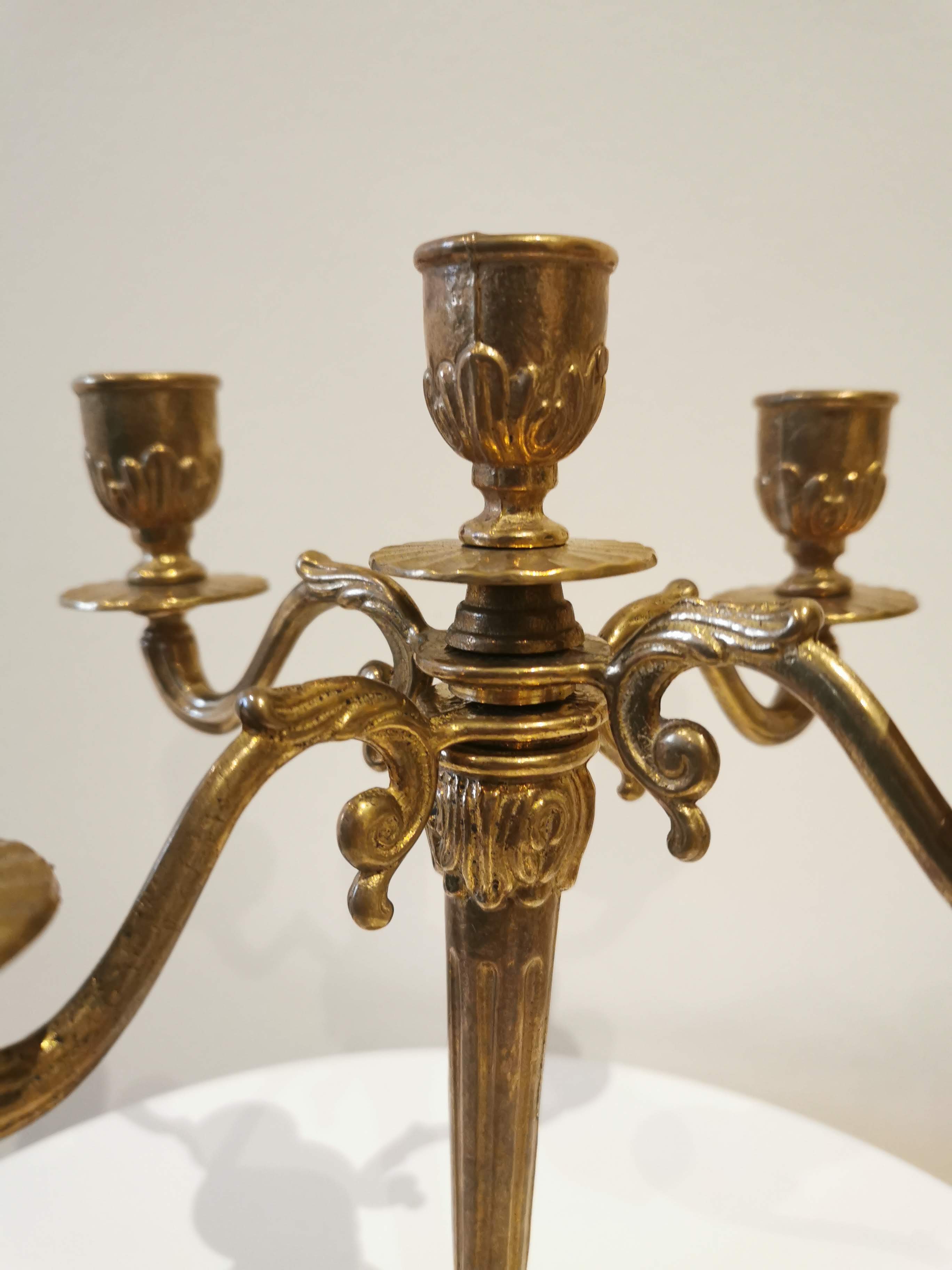 Chissed candlestick 5 branches