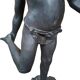 Splendida Scultura in Bronzo: "Il Bambino Morso dal Granchio" '90