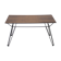 1970's Wallnut Veneer Side Table, Czechoslovakia