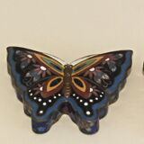 Enamelled brass butterfly box