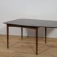 Mid-Century Square  Extendable Rosewood Dining Table, Denmark, 1960s