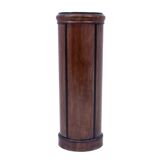 Bollard cabinet, Northern Europe, Biedermeier. Antique.