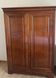 Cherry wood wardrobe, Louis Philippe style wardrobe