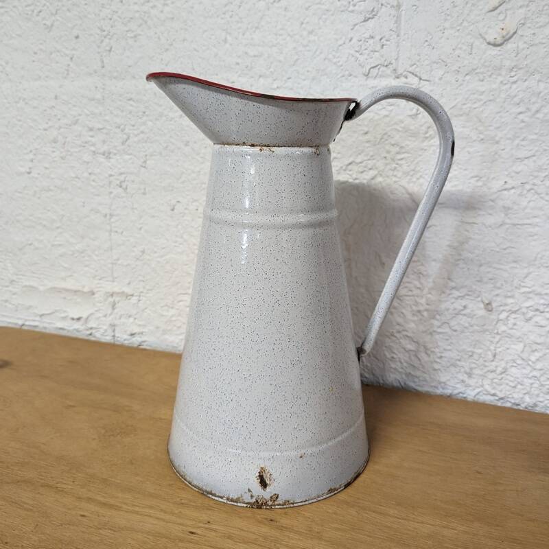 Enamelled water pitcher
