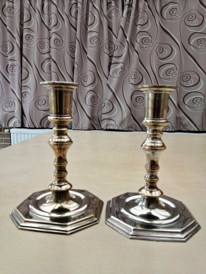 Project PRO Philippine lot 10 candle holders silver metal