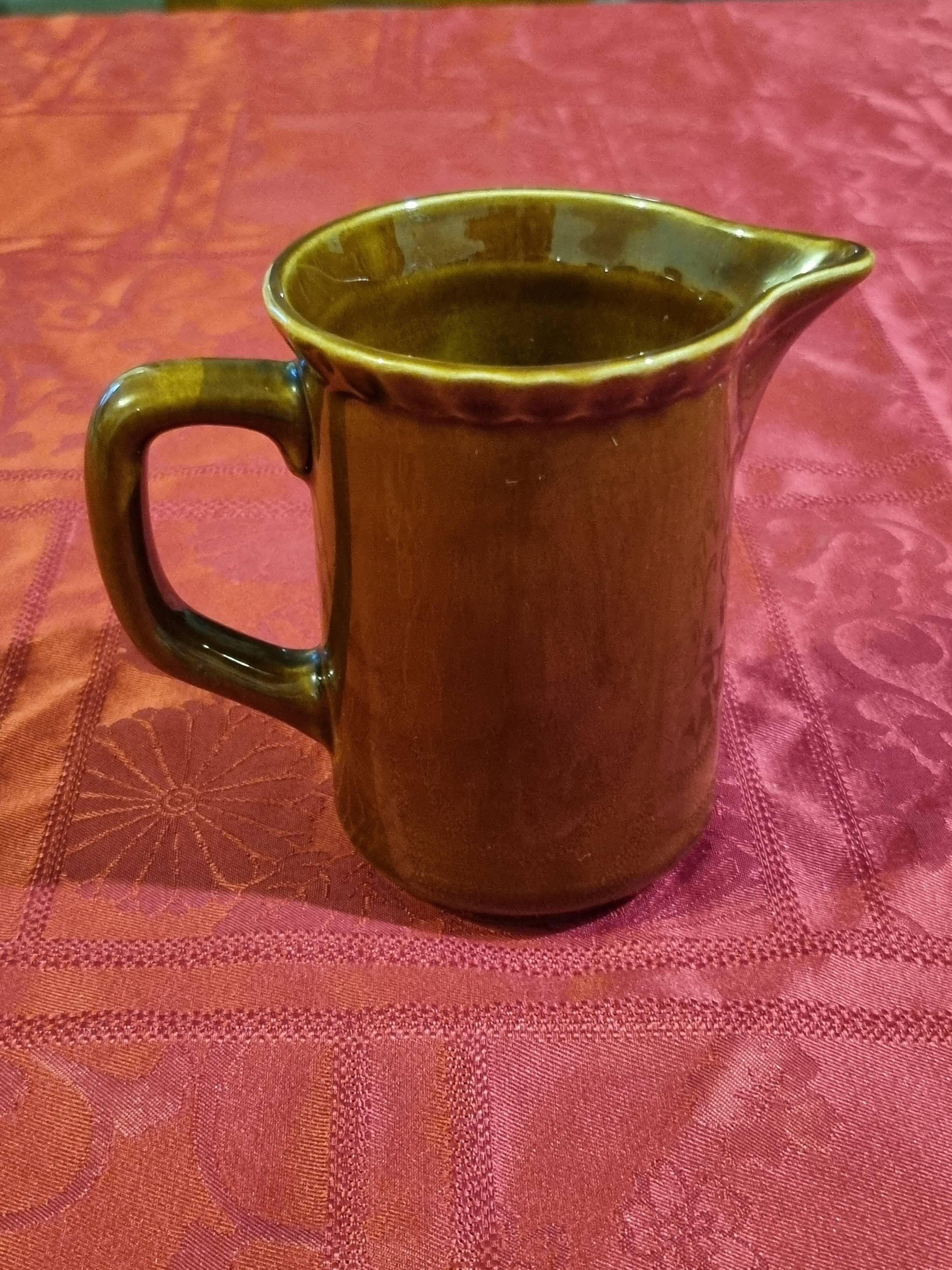 Jug - Vintage brown milk jug
