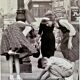 Times Square in the late 1950s Authentic scene of New York