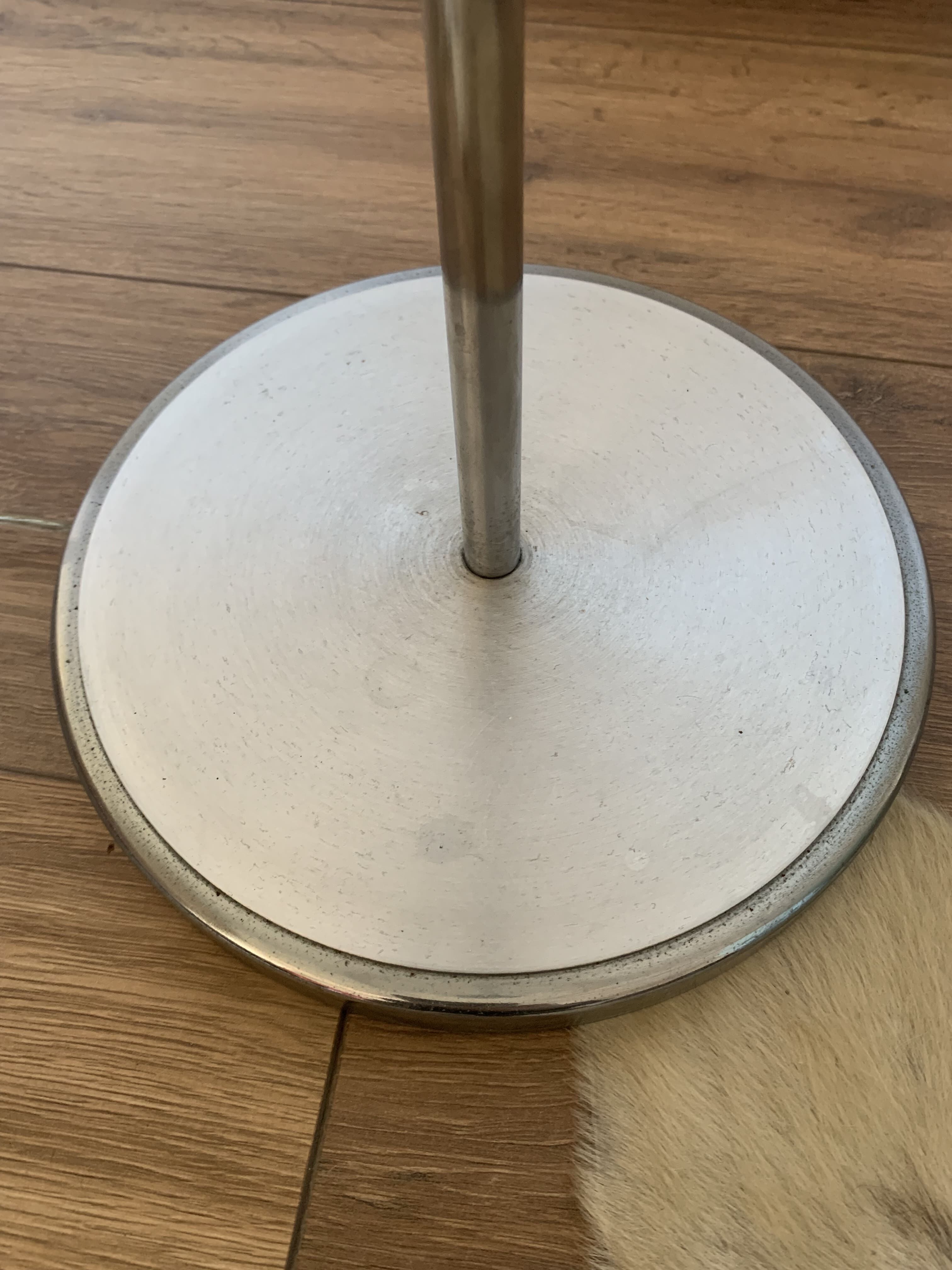 Vintage chrome floor lamp