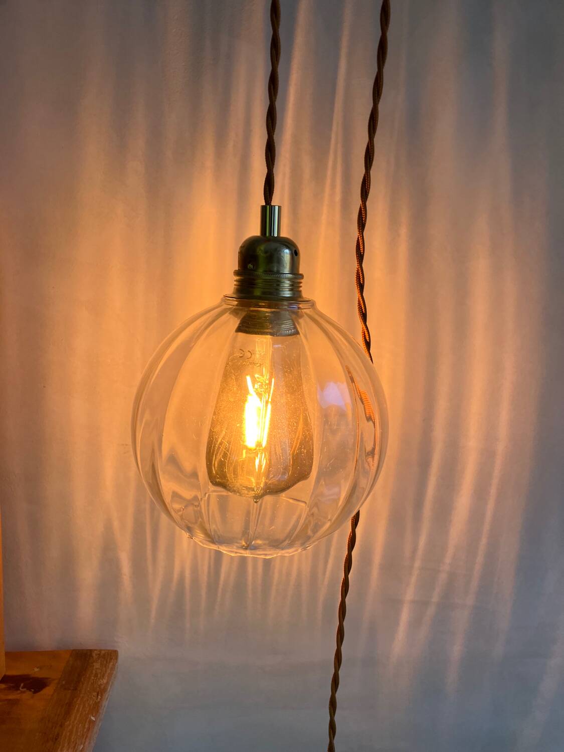 Vintage portable lamp