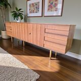 Vintage XL wooden buffet / buffet / long furniture