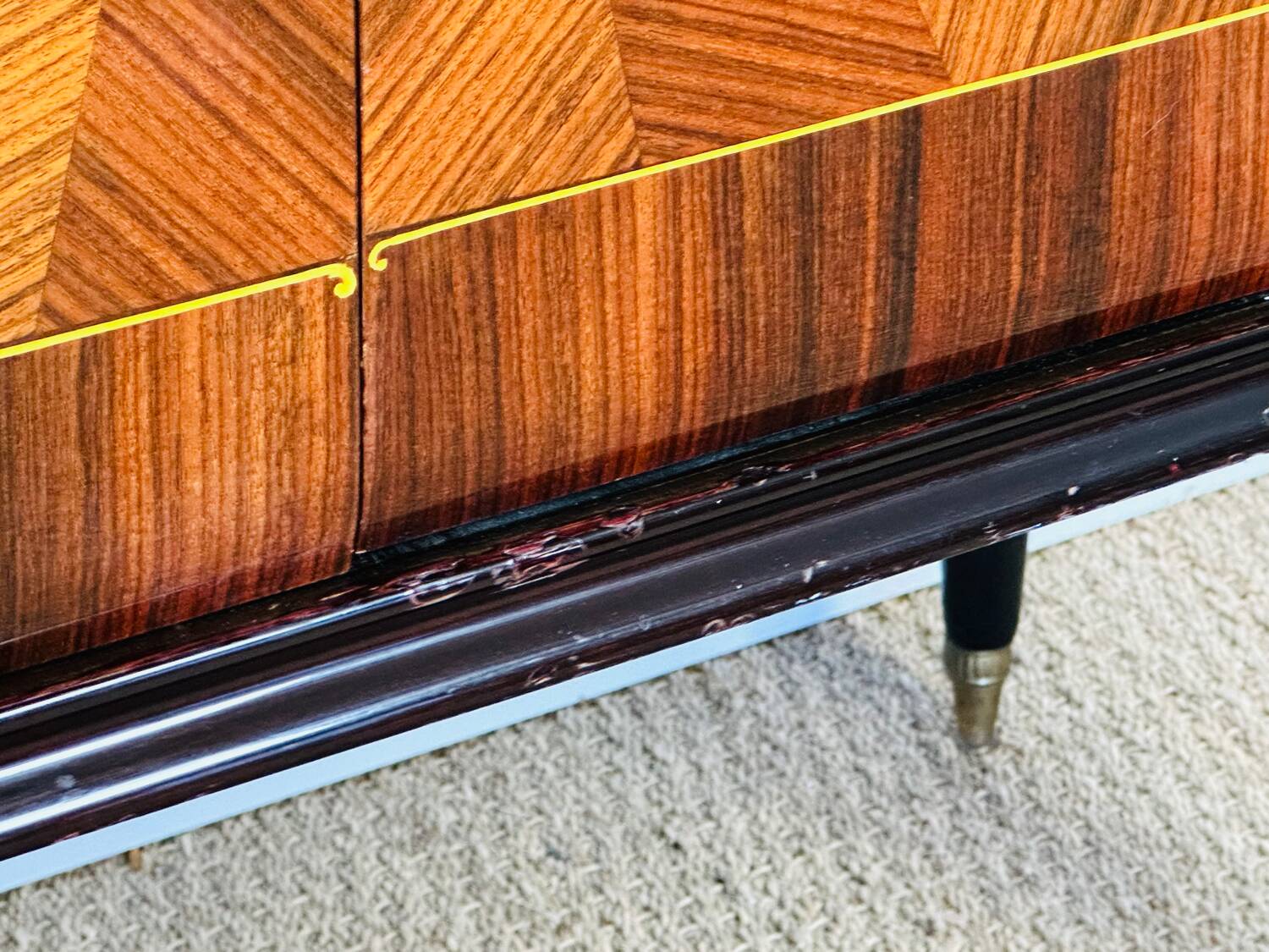 Art Deco mahogany sideboard from 1940