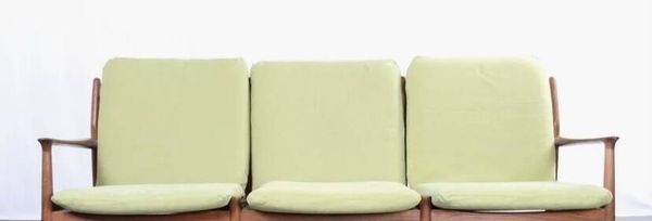 Canapé scandinave vintage en teck